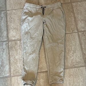 Men's Tan Casual Pants joggers